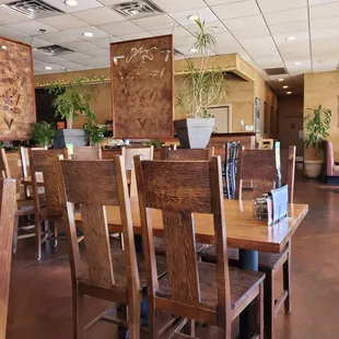 a dining area