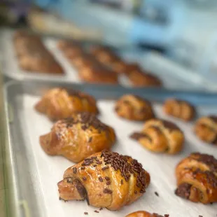 a variety of pastries