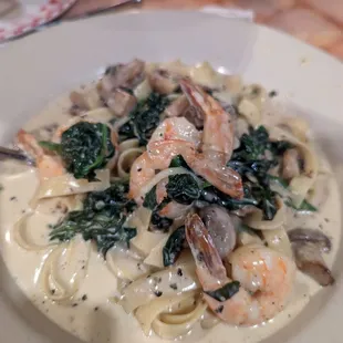 Shrimp Florentine