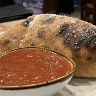 Yum! Awesome stromboli!