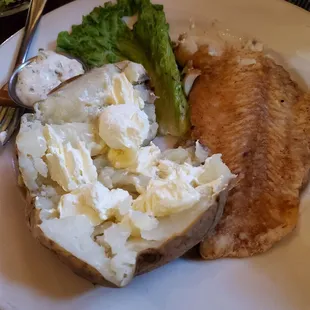 Orange Roughy Sandwich