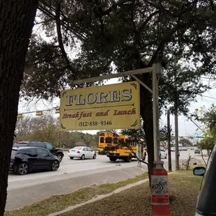 a school bus passing by