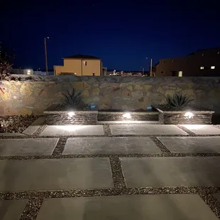 Beautiful night lighting.