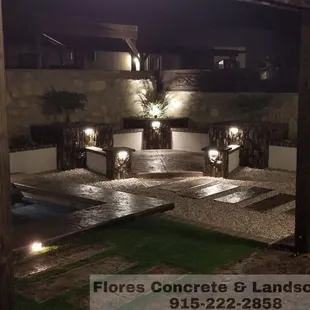 Custom sitting areas