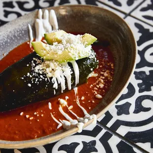 Showstopper of a chile relleno.