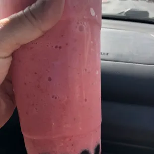 No boba stingy and the smoothies were pure sugar flavor artificial nasty