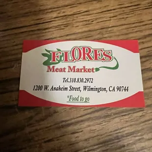 Business card