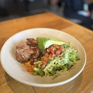 Carnitas bowl