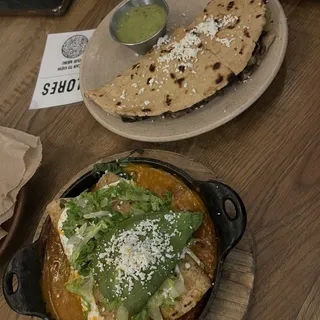 CHEESE QUESADILLA