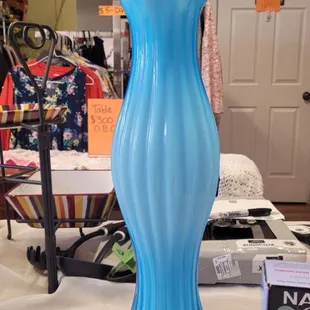 Beautiful blue vase