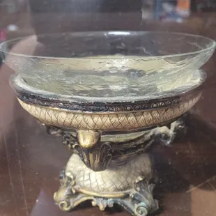 Vintage glass bowl