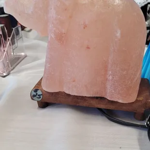 Elephant salt lamp