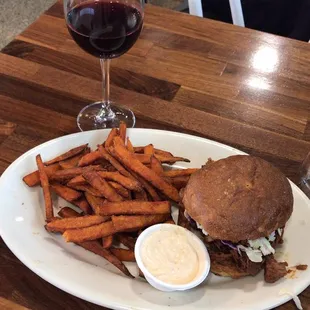 BBQ Jackfruit Sandwich