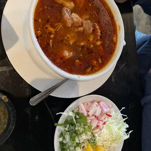 Pozole on a weekday