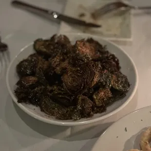 Fried Brussels Sprouts...delicious
