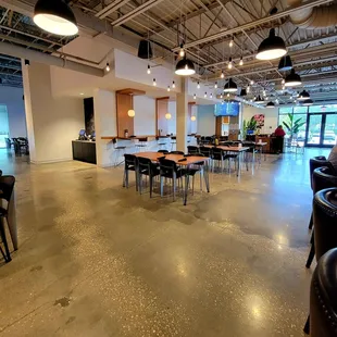 Oct 2021: Facing the front from the bar