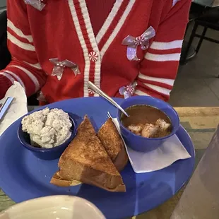 Grilled Cheese, Tomato Soup, Potato Salad
