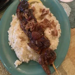 Honey Datil Glazed Shrimp