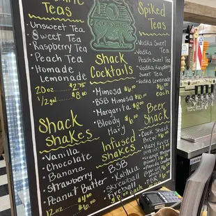 A little something to quench your thirst and +21 additions for the adults!