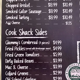 menu  11/22/23