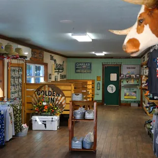 the inside of a store