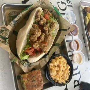 Gator Tail Po Boy