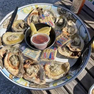 Charbroiled Oysters