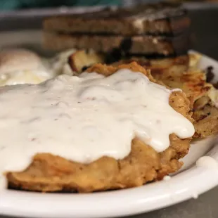a plate of food