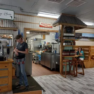 Enter for kitchen