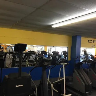 A shot of some of our cardio