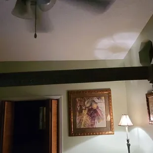 Floor out of level and it shows in the bed frame