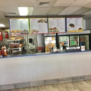 Storefront. This is the front table counter.