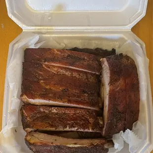 13 rib pieces (dish I received)