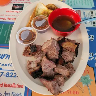 Burnt ends Saturday only