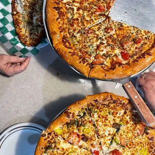 Marquitta and Chicken Pesto Pizza