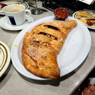 Philly Cheese Steak Calzone