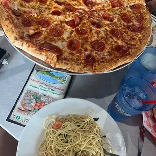 Pepperoni pizza