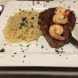 Steak n shrimp