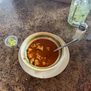 The thing is I don't mind spending... the problem is spending on can food menudo ! I like mine real authentic