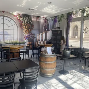 Wine tasting room