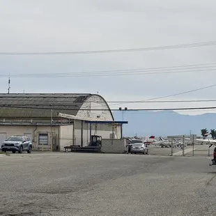 Biplane rides next door