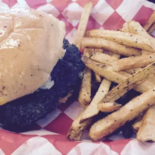 Old fashioned and half fry
