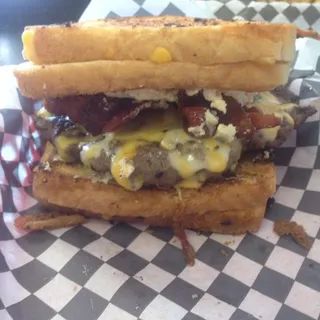 Stuffed Crust Deluxe Burger