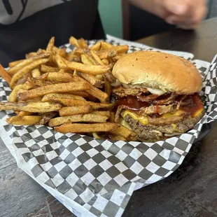 Bacon Cheddar BBQ Burger