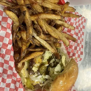 Jalapeno Honey Mustard Burger