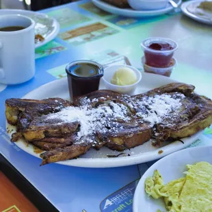 Cinnamon roll French toast