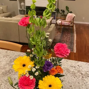 Custom "spring" arrangement. Beautiful!