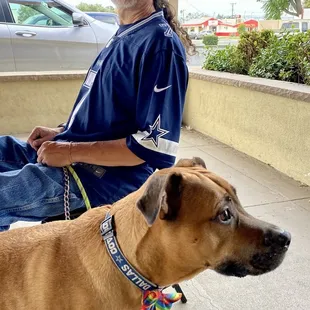 Brody's favorite place to eat on the weekends!  All the Staff knows him, he's a celebrity