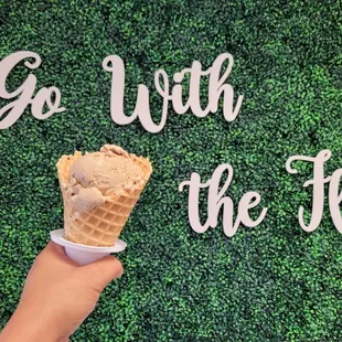 Coffee &amp; Donuts Ice Cream