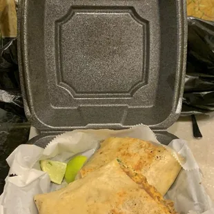 The Cali-Homa Burrito...this thing was huge! I ate on it for a couple of days. It was so good.